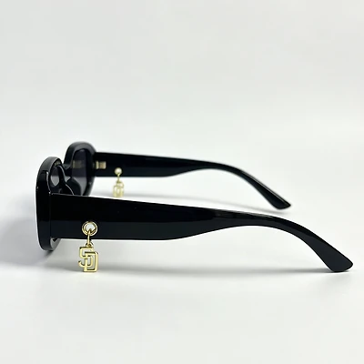 Women's LUV AJ San Diego Padres Logo Charm Sunglasses