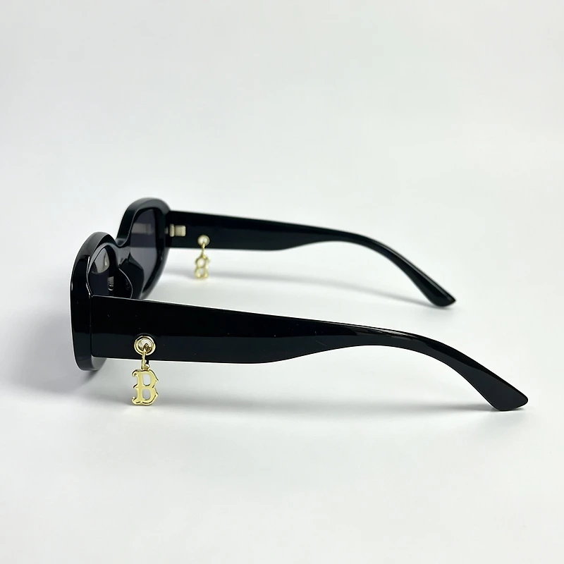 Women's LUV AJ Boston Red Sox Logo Charm Sunglasses