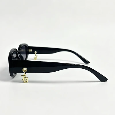 Women's LUV AJ Tampa Bay Rays Logo Charm Sunglasses