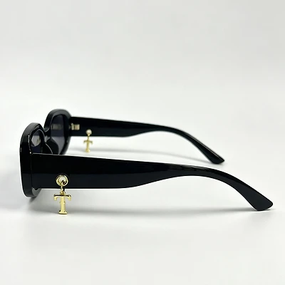 Women's LUV AJ Texas Rangers Logo Charm Sunglasses