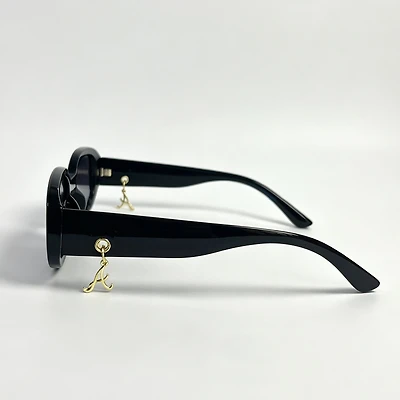 Women's LUV AJ Atlanta Braves Logo Charm Sunglasses