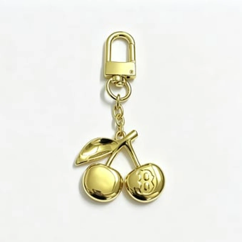 LUV AJ Boston Red Sox Cherry Purse Charm