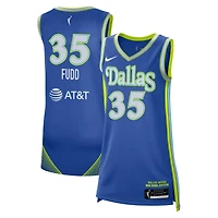 Unisex Nike Azzi Fudd Blue Dallas Wings Victory Jersey - Rebel Edition