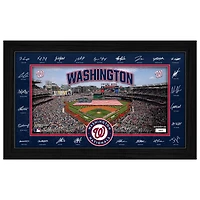 Highland Mint Washington Nationals 12" x 20" 2026 Signature Field Photograph - Facsimile Signatures
