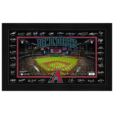 Highland Mint Arizona Diamondbacks 12" x 20" 2026 Signature Field Photograph - Facsimile Signatures