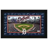 Highland Mint Detroit Tigers 12" x 20" 2026 Signature Field Photograph - Facsimile Signatures