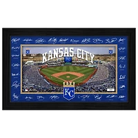 Highland Mint Kansas City Royals 12" x 20" 2026 Signature Field Photograph - Facsimile Signatures