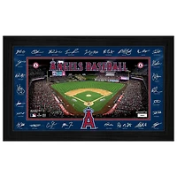 Highland Mint Los Angeles Angels 12" x 20" 2026 Signature Field Photograph - Facsimile Signatures