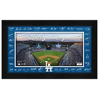 Highland Mint Los Angeles Dodgers 12" x 20" 2026 Signature Field Photograph - Facsimile Signatures