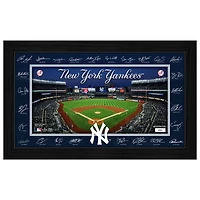 Highland Mint New York Yankees 12" x 20" 2026 Signature Field Photograph - Facsimile Signatures