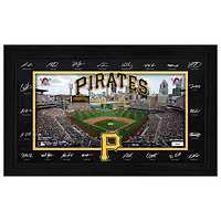 Highland Mint Pittsburgh Pirates 12" x 20" 2026 Signature Field Photograph - Facsimile Signatures