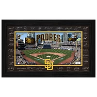 Highland Mint San Diego Padres 12" x 20" 2026 Signature Field Photograph - Facsimile Signatures
