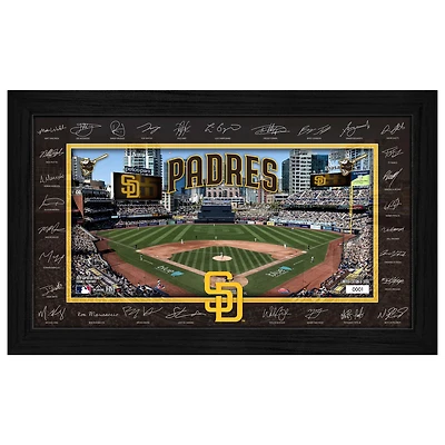 Highland Mint San Diego Padres 12" x 20" 2026 Signature Field Photograph - Facsimile Signatures
