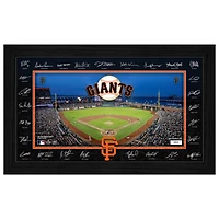 Highland Mint San Francisco Giants 12" x 20" 2026 Signature Field Photograph - Facsimile Signatures