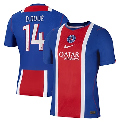 Men's Nike Désiré Doué Blue Paris Saint-Germain 2026/27 Home Match Authentic Jersey