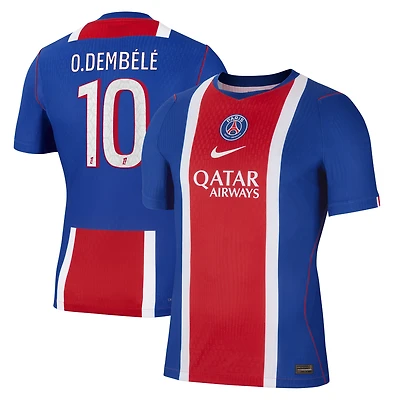 Men's Nike Ousmane Dembélé Blue Paris Saint-Germain 2026/27 Home Match Authentic Jersey