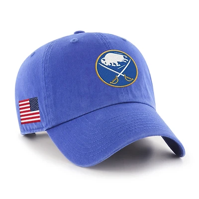 Unisex '47 Royal Buffalo Sabres Heritage Flag Clean Up Adjustable Hat