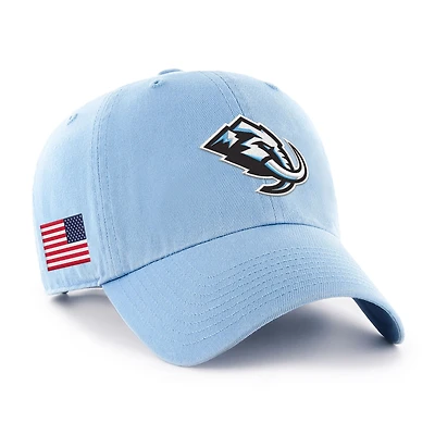 Unisex '47 Light Blue Utah Mammoth Heritage Flag Clean Up Adjustable Hat