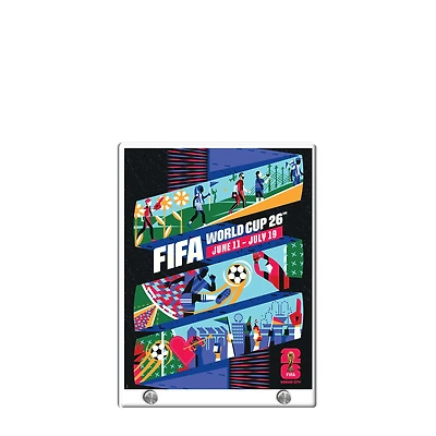 FIFA 8.5" x 11" World Cup 2026 Kansas City Host City Acrylic Plaque
