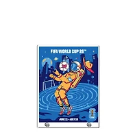 FIFA 8.5" x 11" World Cup 2026 Houston Host City Acrylic Plaque