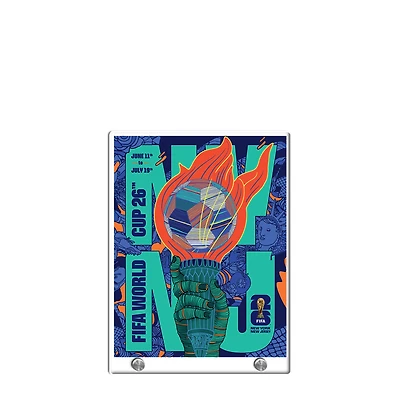 FIFA 8.5" x 11" World Cup 2026 New York/New Jersey Host City Acrylic Plaque