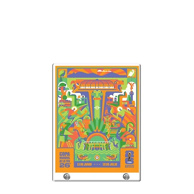 FIFA 8.5" x 11" World Cup 2026 Ciudad de Mexico Host City Acrylic Plaque
