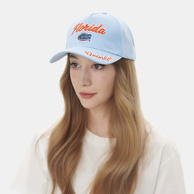 Women's ZooZatz Light Blue Florida Gators Sweet Spirit A-Frame Adjustable Hat