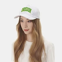Women's ZooZatz Camo Oregon Ducks Snow Camo A-Frame Adjustable Hat