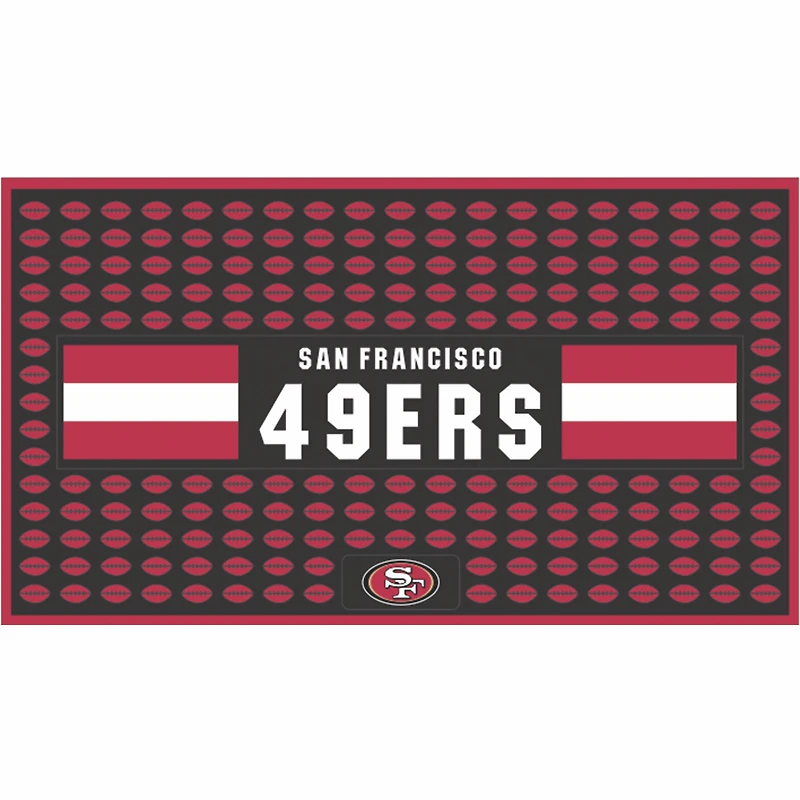 The Memory Company San Francisco 49ers Team Bar Mat