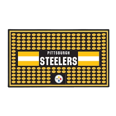 The Memory Company Pittsburgh Steelers Team Bar Mat