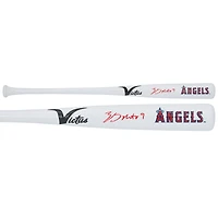 Zach Neto Los Angeles Angels Autographed Victus Team ID Mini Bat