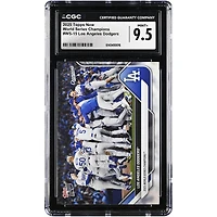 Los Angeles Dodgers 2025 Topps Now '25 World Series Champions #WS-15 CGC Authenticated Card