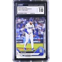 Will Klein Los Angeles Dodgers 2025 Topps Now '25 World Series Champions #WS-11 CGC Authenticated 10 Card