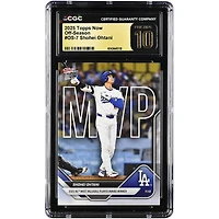 Shohei Ohtani Los Angeles Dodgers 2025 Topps Now '25 NL Most Valuable Player Award Winner #OS-7 CGC Authenticated PRISTINE 10 Card