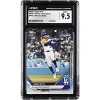 Mookie Betts Los Angeles Dodgers 2025 Topps Now '25 World Series Champions #WS-2 CGC Authenticated Card