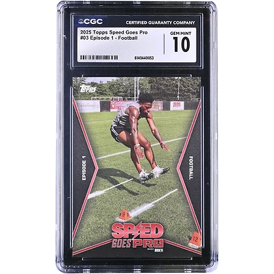 IShowSpeed 2025 Topps Speed Goes Pro Episode