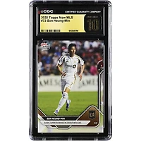 Son Heung-Min LAFC 2025 Topps Now MLS Global Superstar Makes MLS Debut with LAFC #73 CGC Authenticated PRISTINE 10 Card