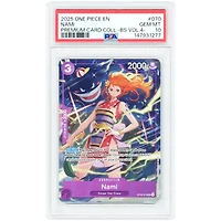 Nami 2025 One Piece Premium Card Collection Promo Card #070 PSA Authenticated 10 Card