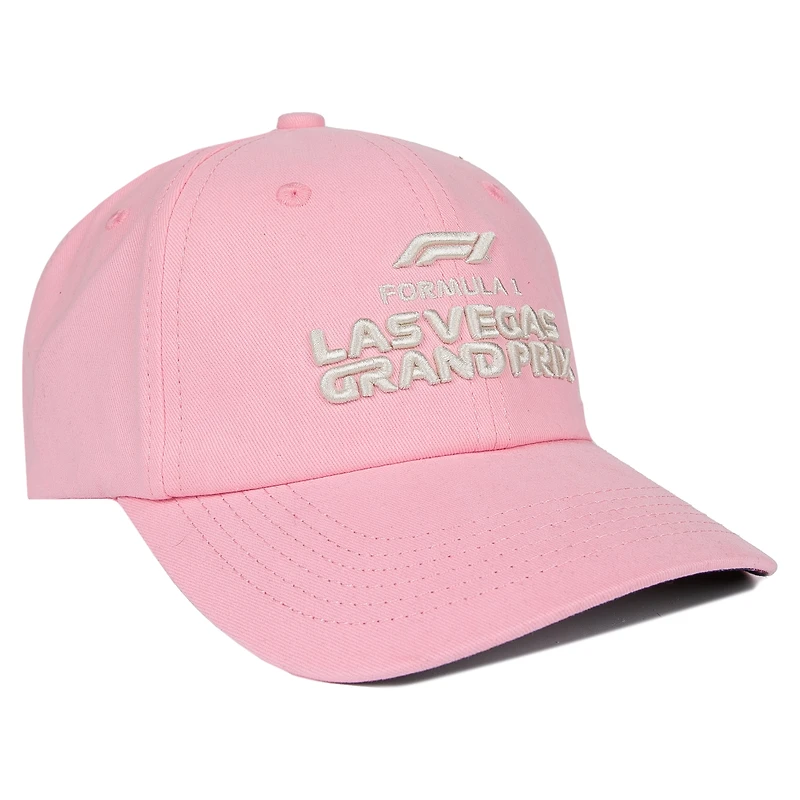 Men's Pink Formula 1 Las Vegas Grand Prix Casino Carpet Adjustable Dad Hat
