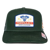 Men's Formula 1 x Pixar's Cars Forest Green 2026 Italian Grand Prix Foam Trucker Adjustable Hat