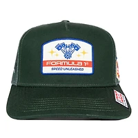 Men's Formula 1 x Pixar's Cars Forest Green 2026 Italian Grand Prix Foam Trucker Adjustable Hat