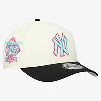 Men's New Era Cream New York Yankees Stadium Chrome 9FORTY A-Frame Adjustable Hat
