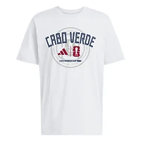 Men's adidas  White Cabo Verde National Team 2026 FIFA World Cup Qualifier T-Shirt