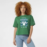 Women's Disney x Champion Green Seattle Seahawks Seagulls All-Star T-Shirt