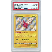 Rotom 2021 Pokemon Shining Fates Shiny Holo Rare #SV038 PSA Authenticated 10 Card
