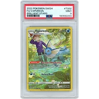 Vaporeon 2022 Pokemon Brilliant Stars Full Art #TG02 PSA Authenticated 9 Card