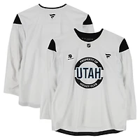 Utah Hockey Club Team-Issued White Jersey from the 2024-25 NHL Season