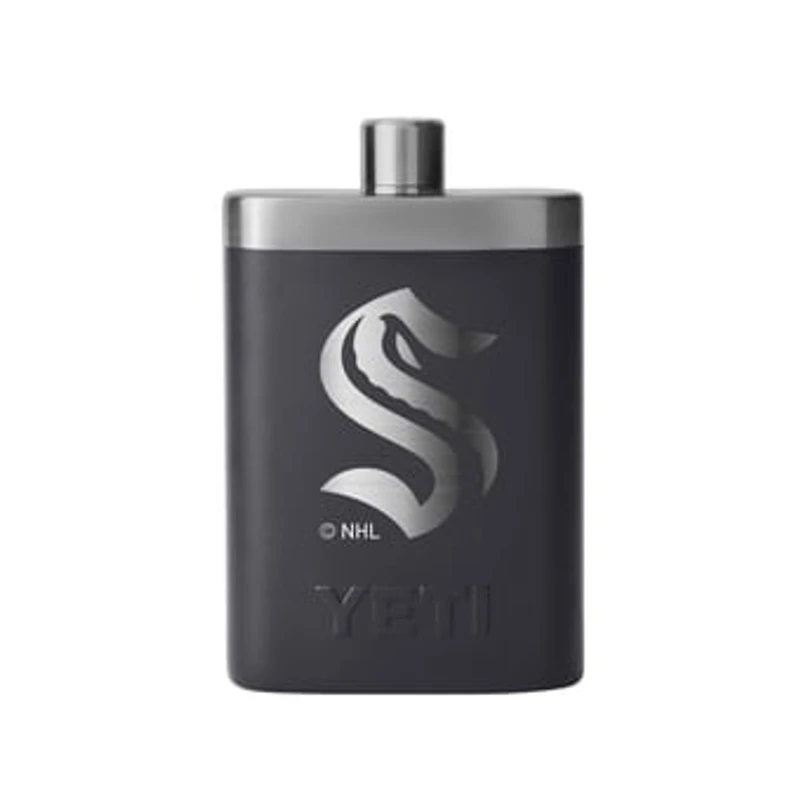 YETI Gray Seattle Kraken 7oz. Flask
