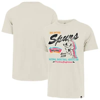 Men's Profile  Cream San Antonio Spurs Big & Tall T-Shirt