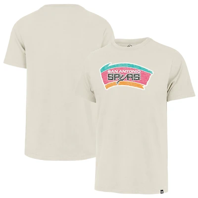 Men's Profile  Cream San Antonio Spurs Big & Tall Logo T-Shirt